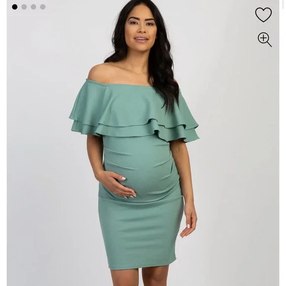Pinkblush | Dresses | Pinkblush Fitted Maternity Dress | Poshmark